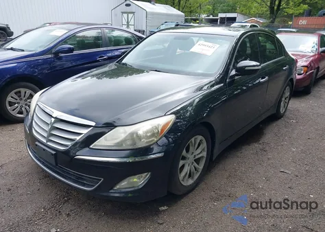 2012 Hyundai Genesis 3.8 z USA, uszkodzony, nr VIN KMHGC4DD9CU179898